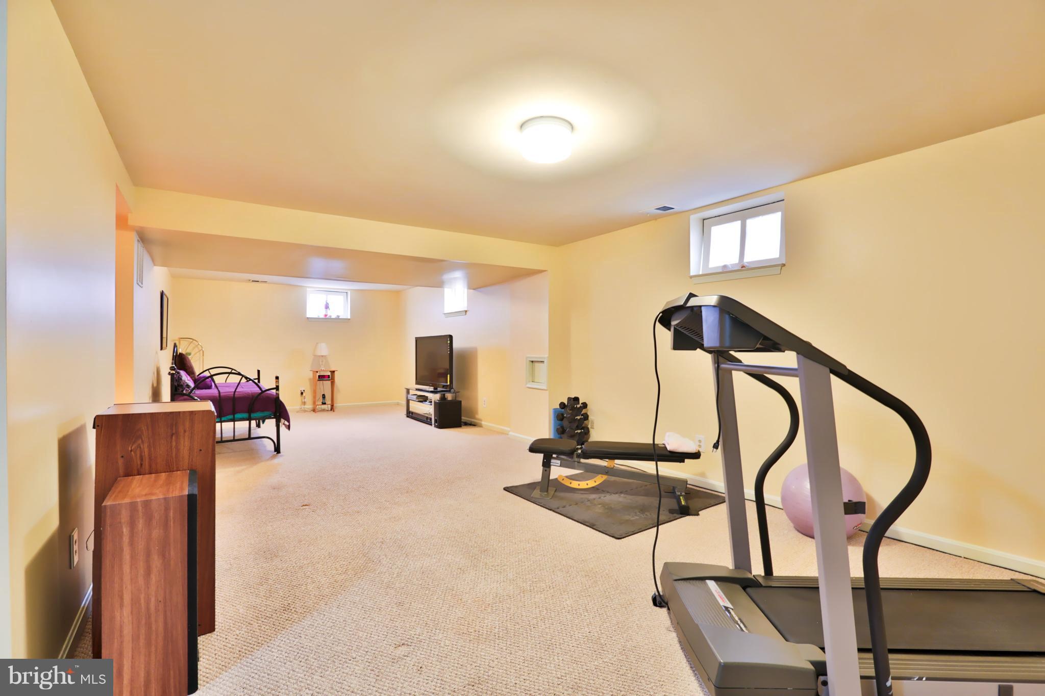 16809 Cashell Road Olney, MD 20832 - Photo 27 of 30 Fully Finished Lower Level Rec Room
