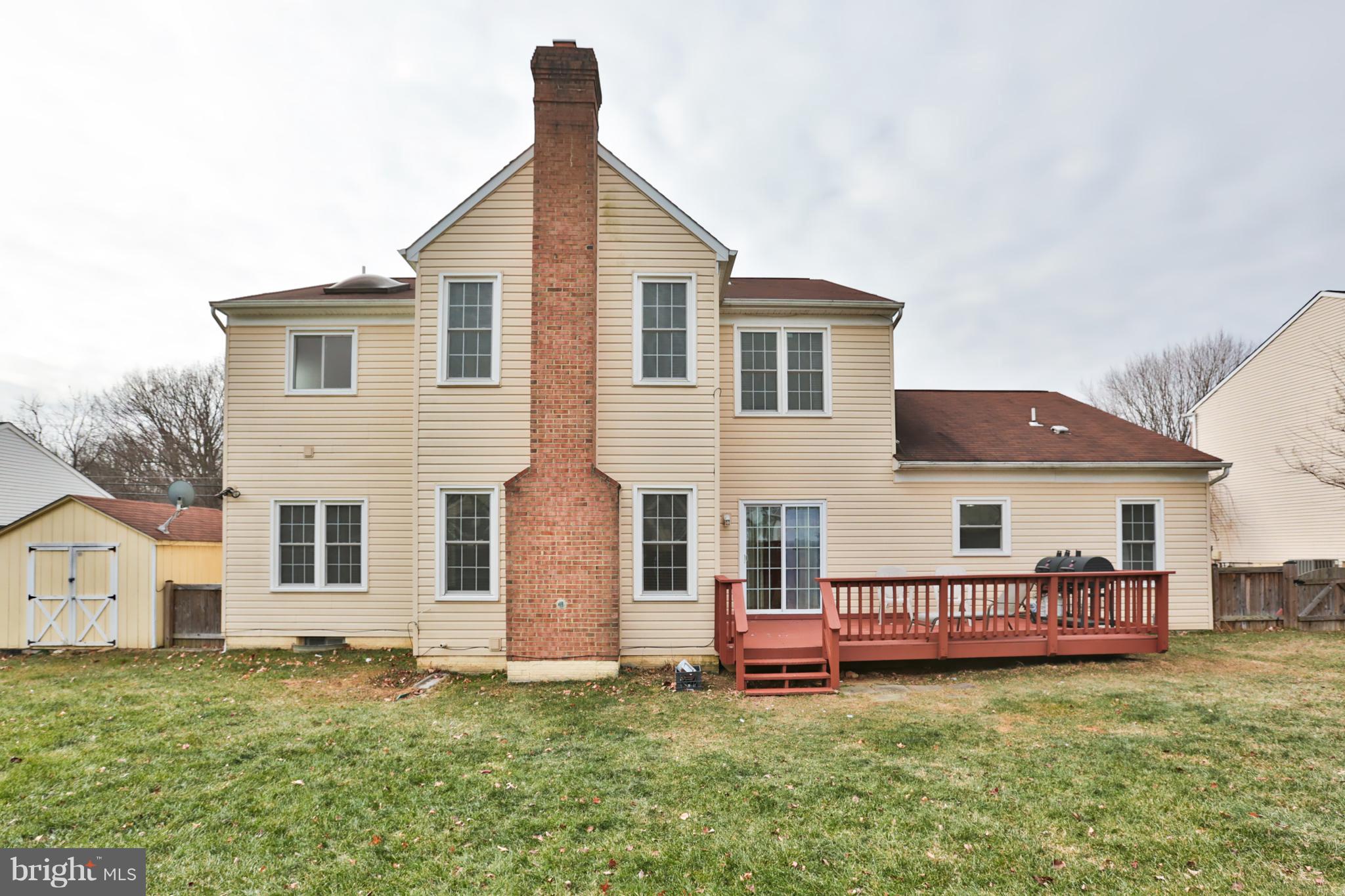 16809 Cashell Road Olney, MD 20832 - Photo 29 of 30 Spacious Yard with Deck