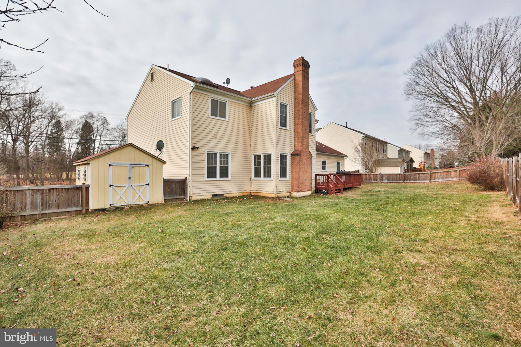 16809 Cashell Road Olney, MD 20832 - Photo 30 of 30 Spacious Yard with Storage Shed