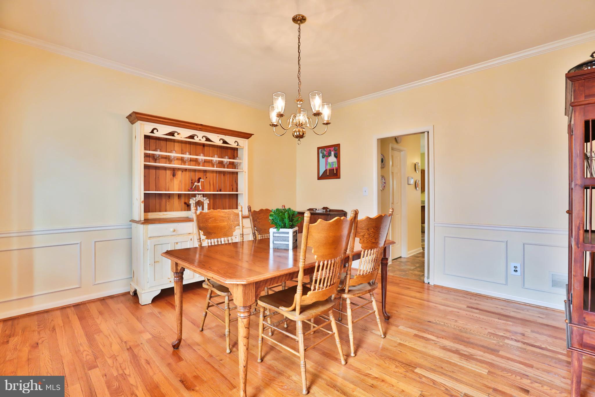 16809 Cashell Road Olney, MD 20832 - Photo 4 of 30 Formal Dining Room with Hardwood Floors
