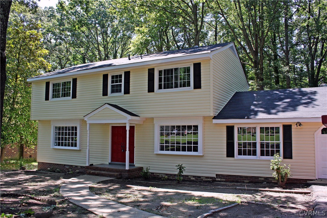 4009 Hidden Valley Road Chester, VA 23831 - Photo 1 of 22 a front view of a house
