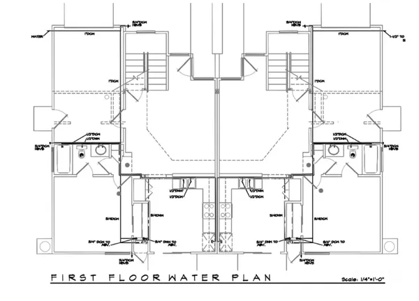 a black and white photo of a bathroom