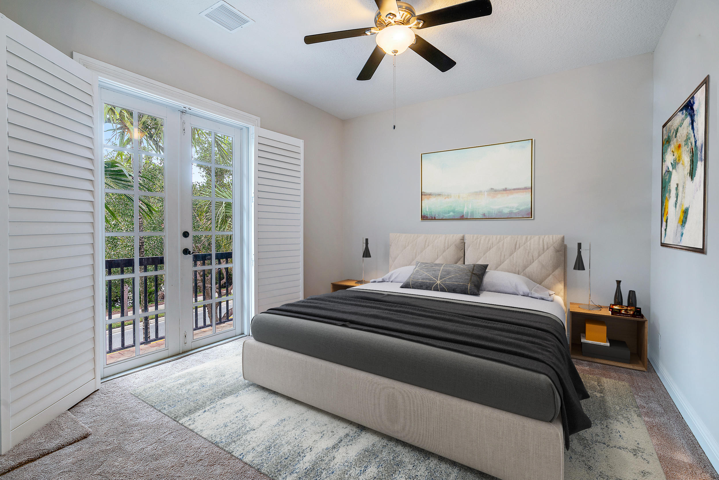 202 Botanica Drive Jupiter, FL 33458 - Photo 23 of 39 a bedroom with a large bed and a window