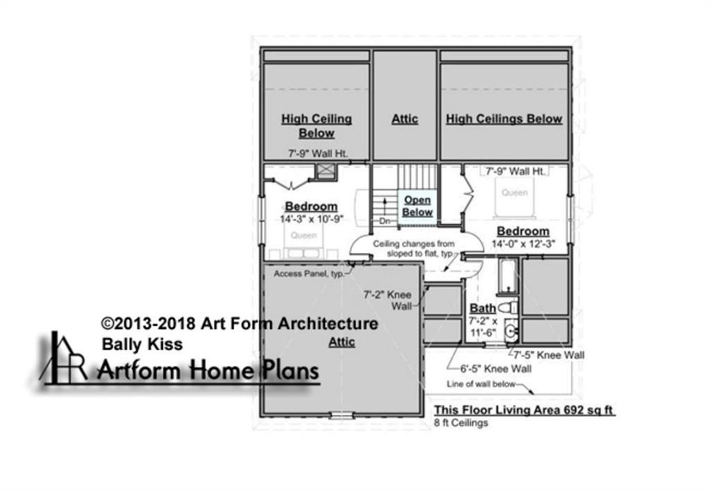 21 Miller Road Kittery, ME 03905 - Photo 32 of 34 2nd Floor Layout