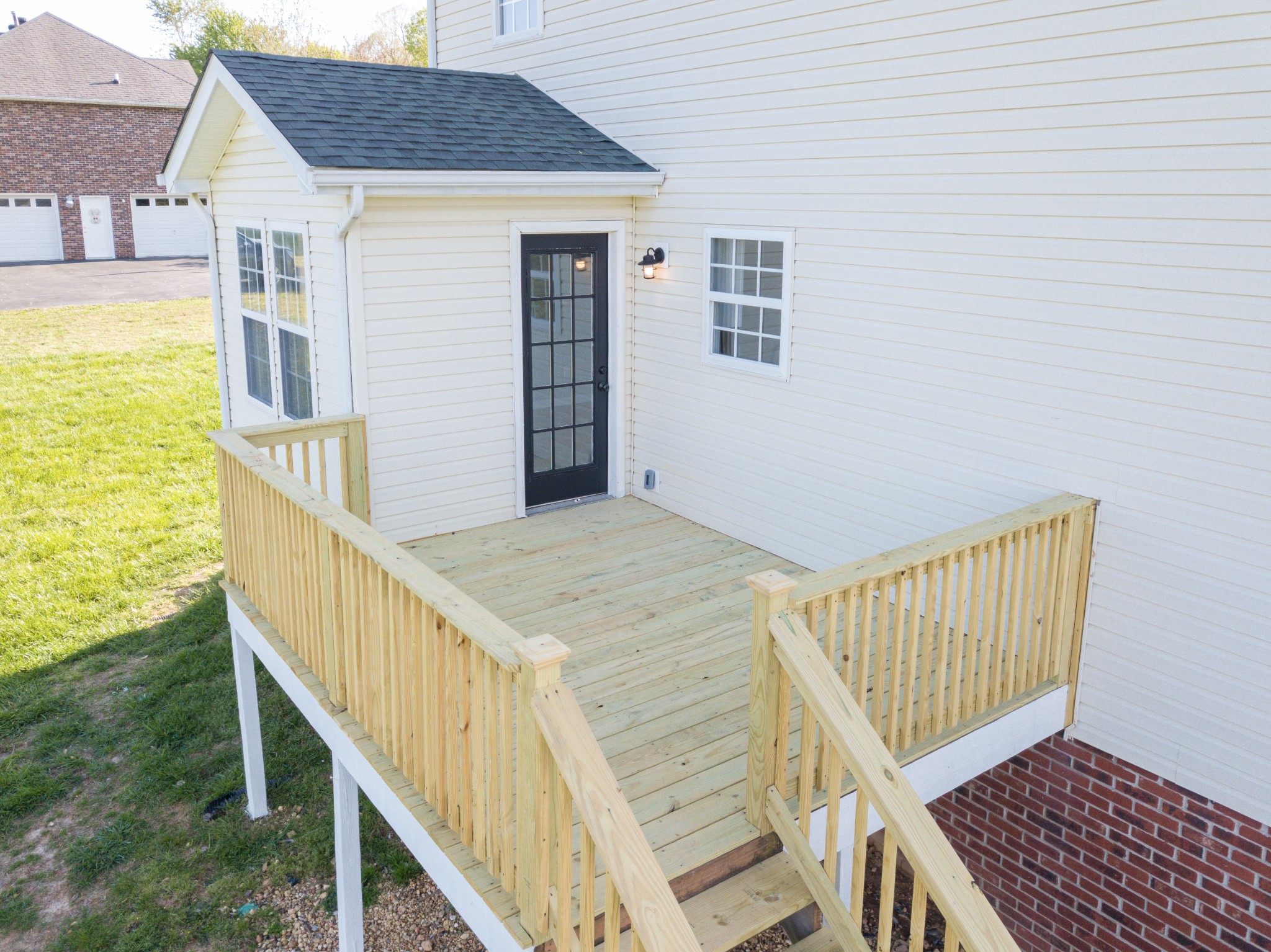 1032 Rock Church Road Dickson, TN 37055 - Photo 14 of 43 a view of balcony with deck and wooden floor