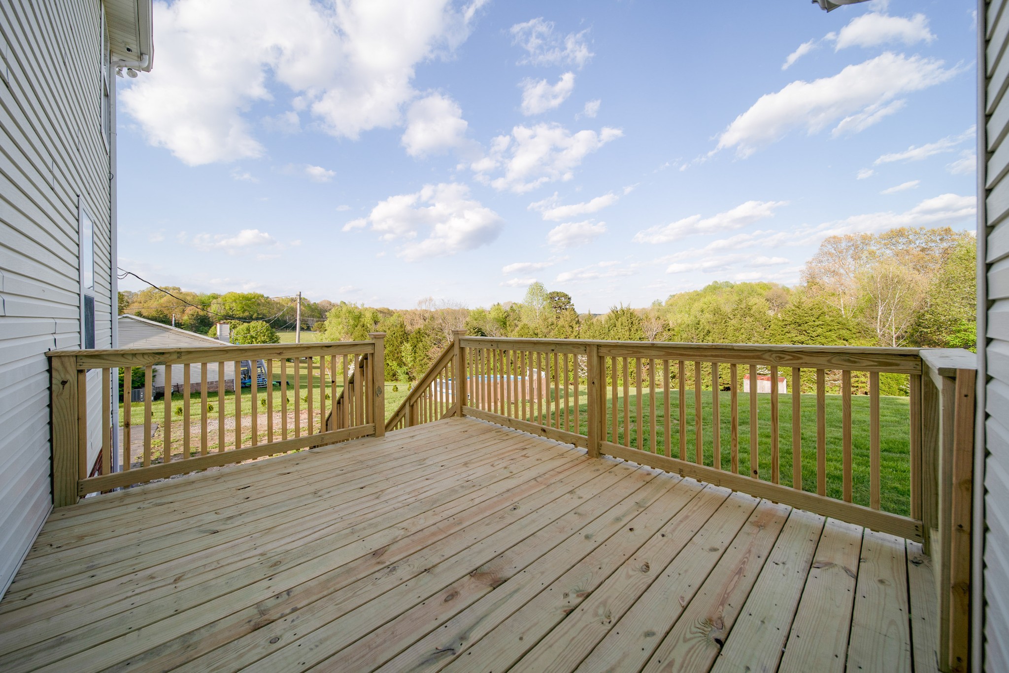 1032 Rock Church Road Dickson, TN 37055 - Photo 15 of 43 a view of wooden balcony with city view