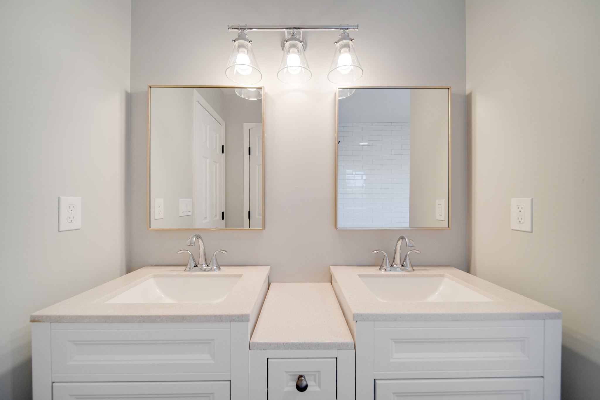 1032 Rock Church Road Dickson, TN 37055 - Photo 23 of 43 a bathroom with a sink and a mirror