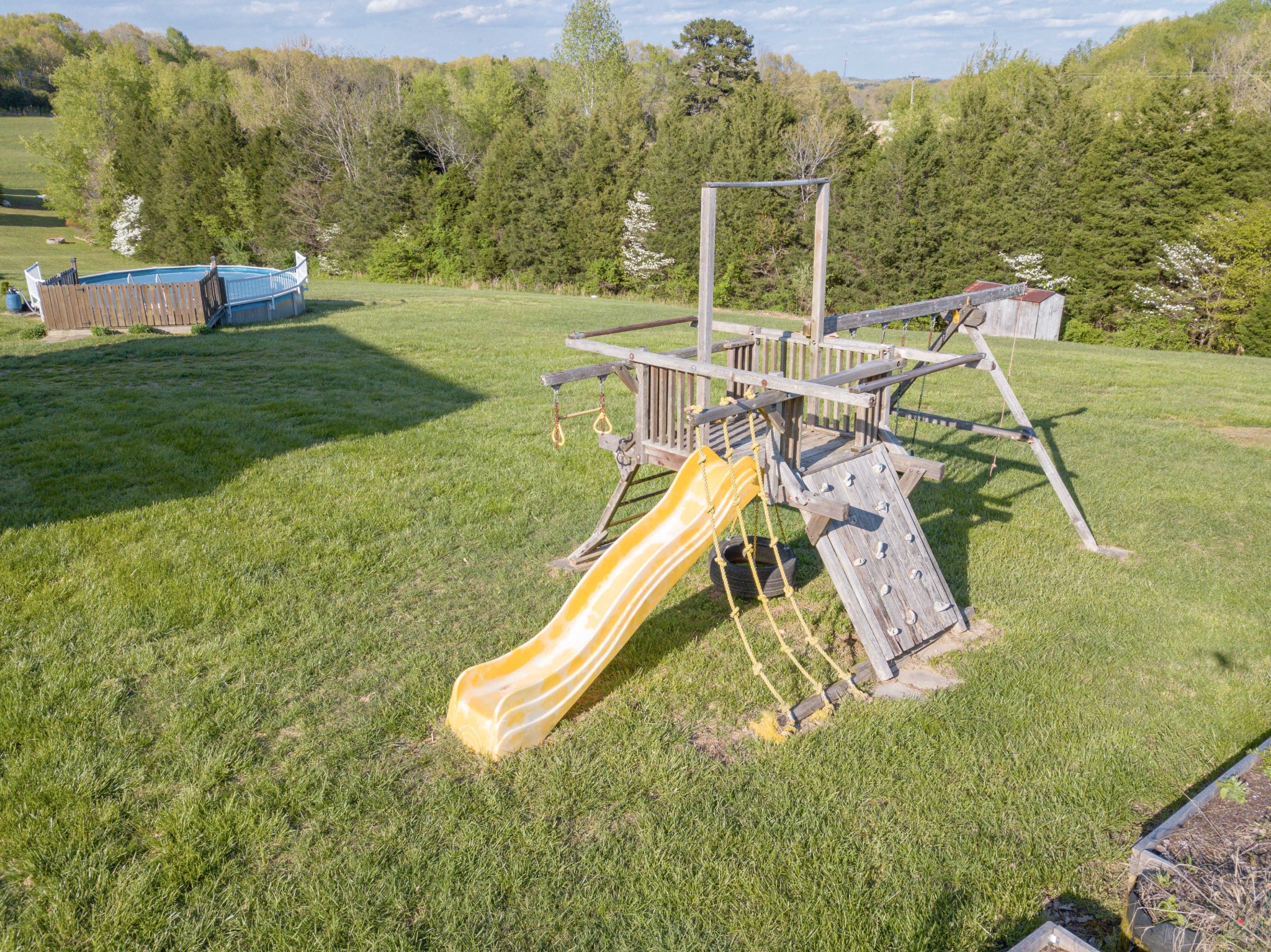1032 Rock Church Road Dickson, TN 37055 - Photo 39 of 43 a view of a swimming pool with a patio