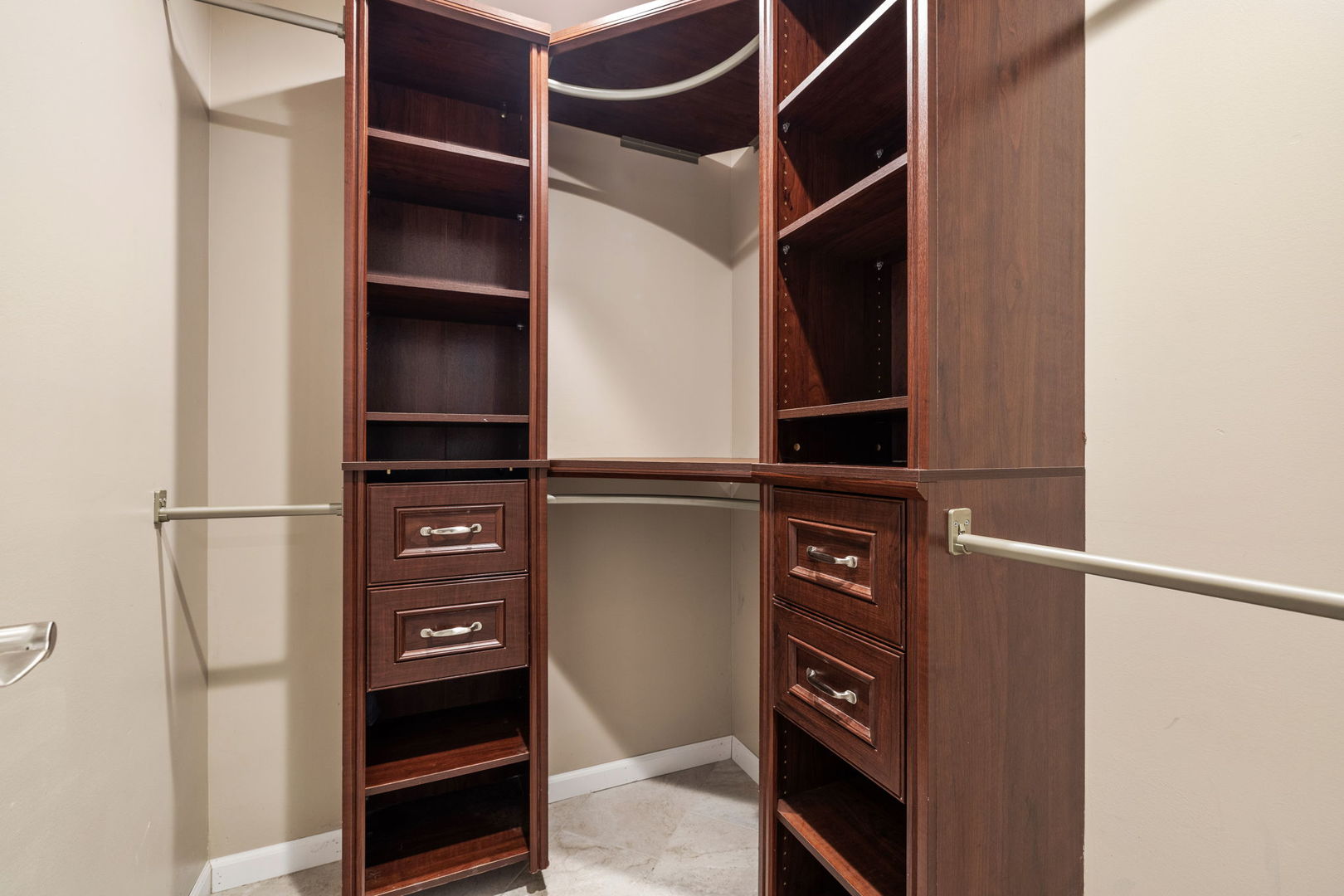 2714 Billie Limacher Lane Plainfield, IL 60586 - Photo 22 of 26 a view of walk in closet with empty racks