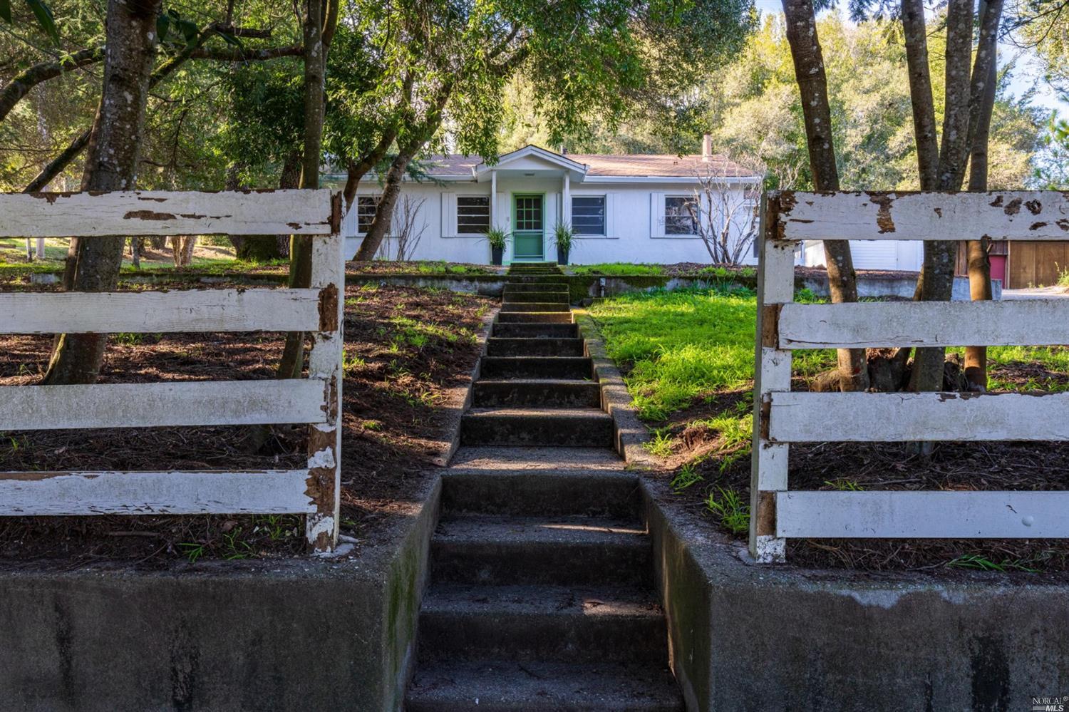 1110 West Sexton Road Sebastopol, CA 95472 - Photo 1 of 1 a front view of a house with a yard
