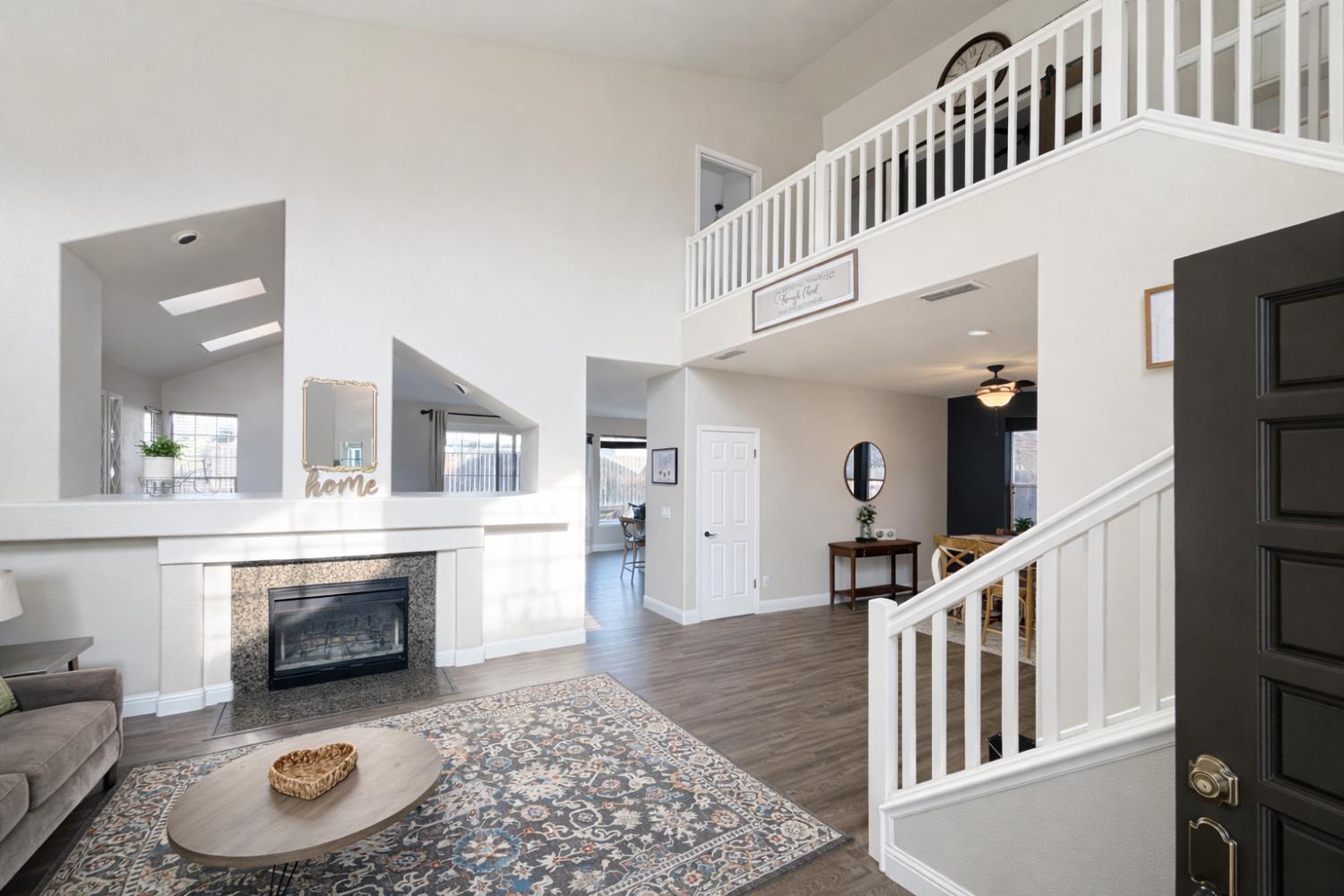 4909 Hidden Meadow Way Antelope, CA 95843 - Photo 7 of 35 a living room with furniture and a fireplace