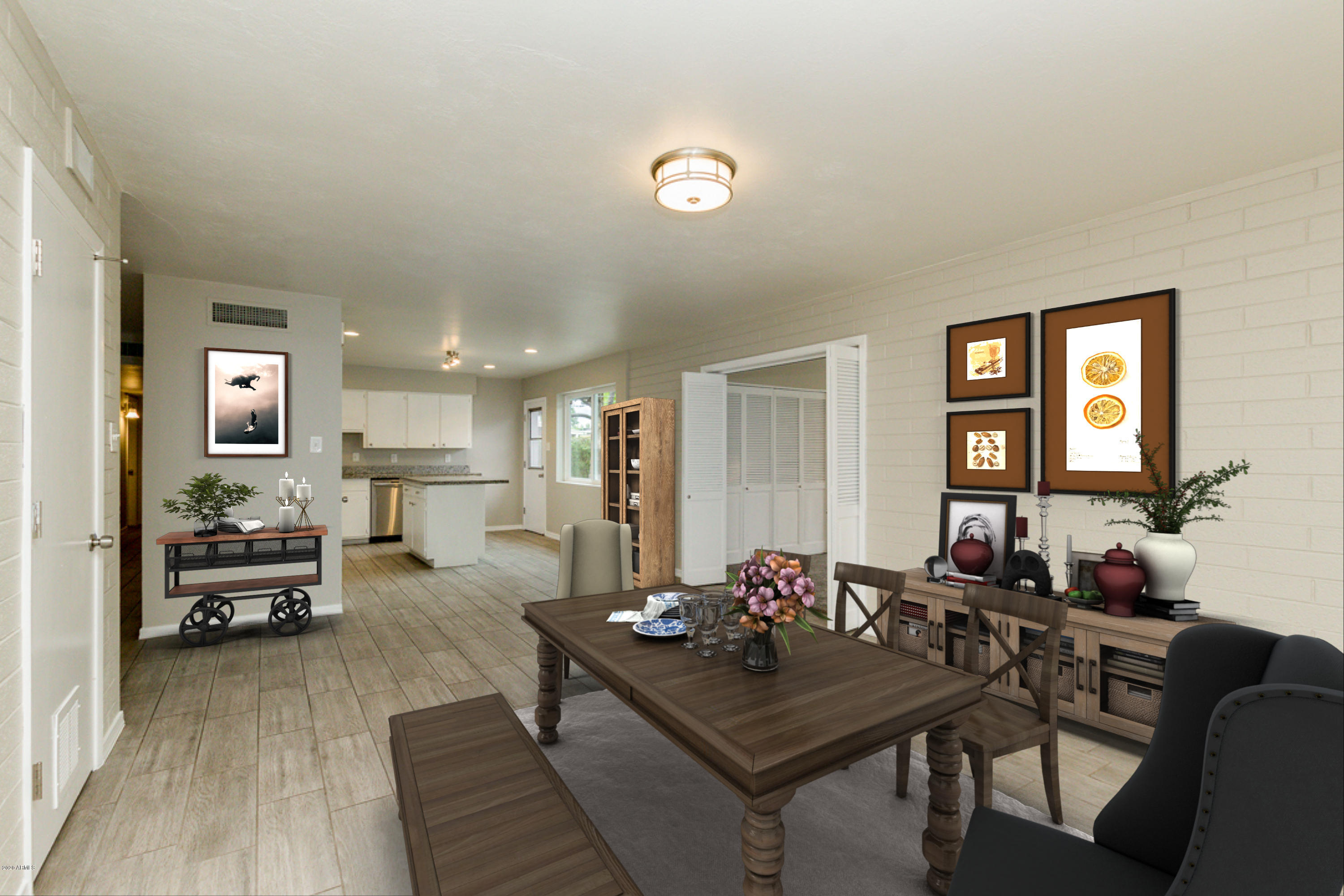 2128 West Keim Drive Phoenix, AZ 85015 - Photo 15 of 70 Dining Room Staged