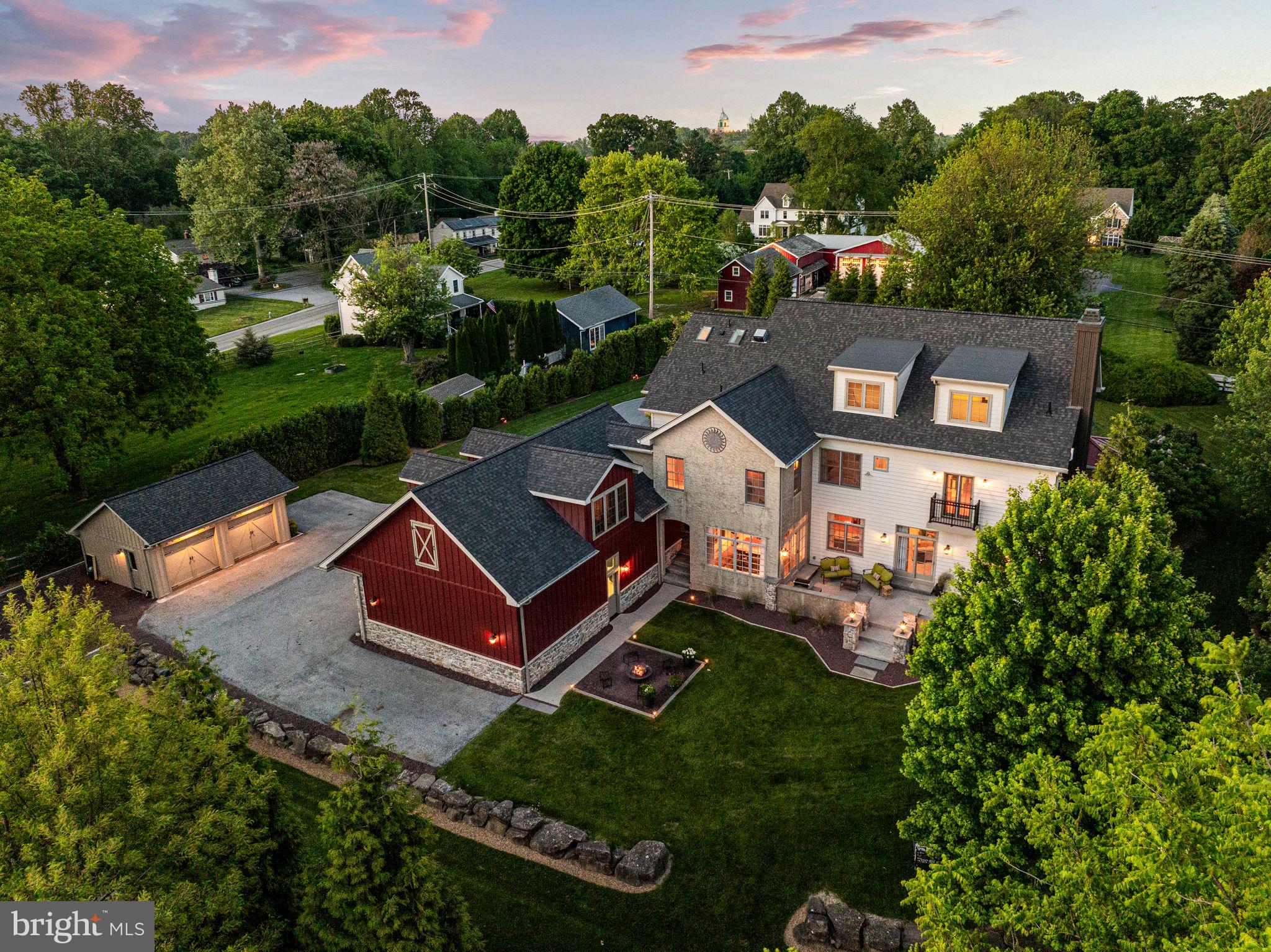1548 Morstein Road Malvern, PA 19355 - Photo 67 of 80 an aerial view of a house with a garden