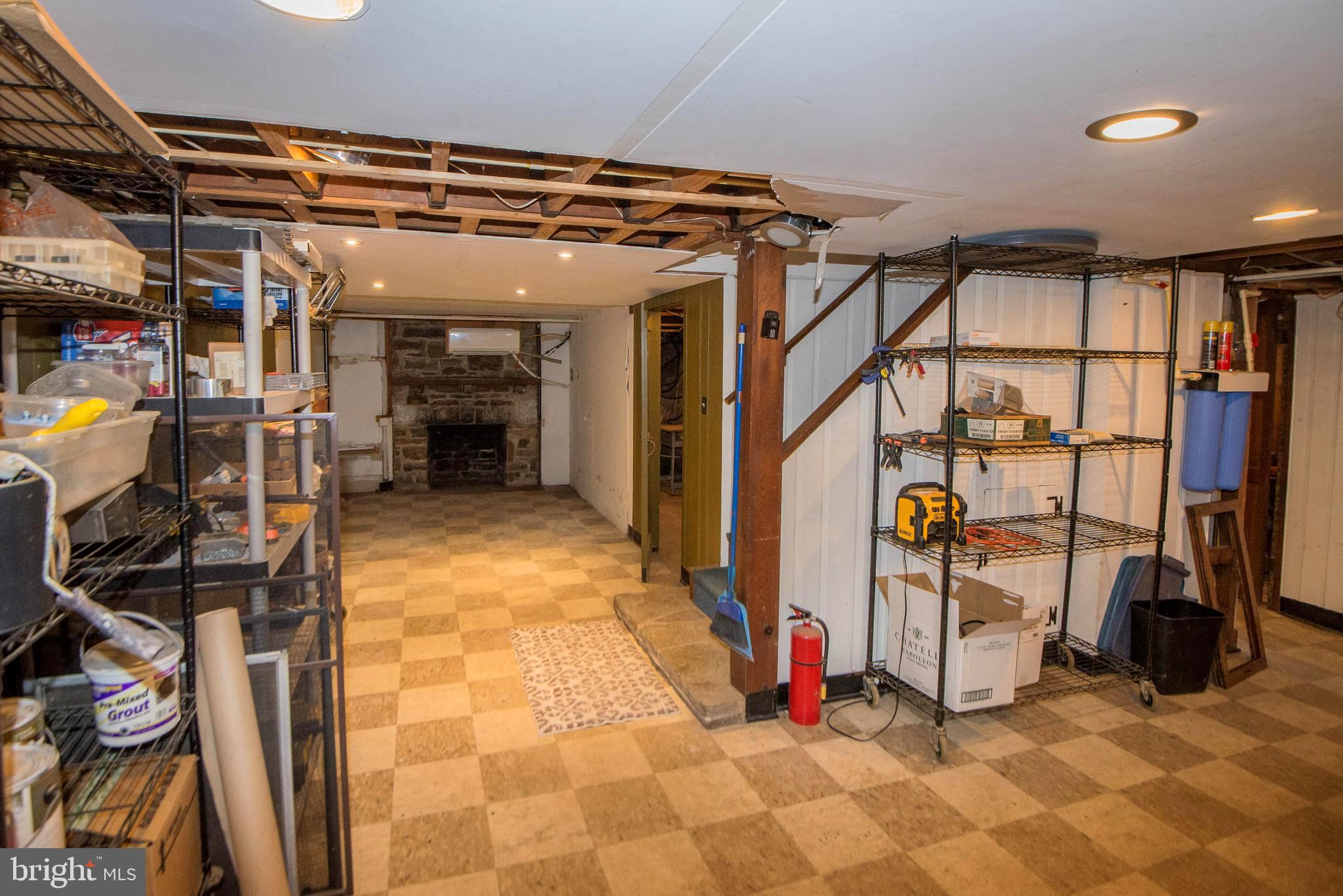 410 East Joppa Road Towson, MD 21286 - Photo 21 of 24 Finished LL w/ Wood Burning FP, laundry &workshop