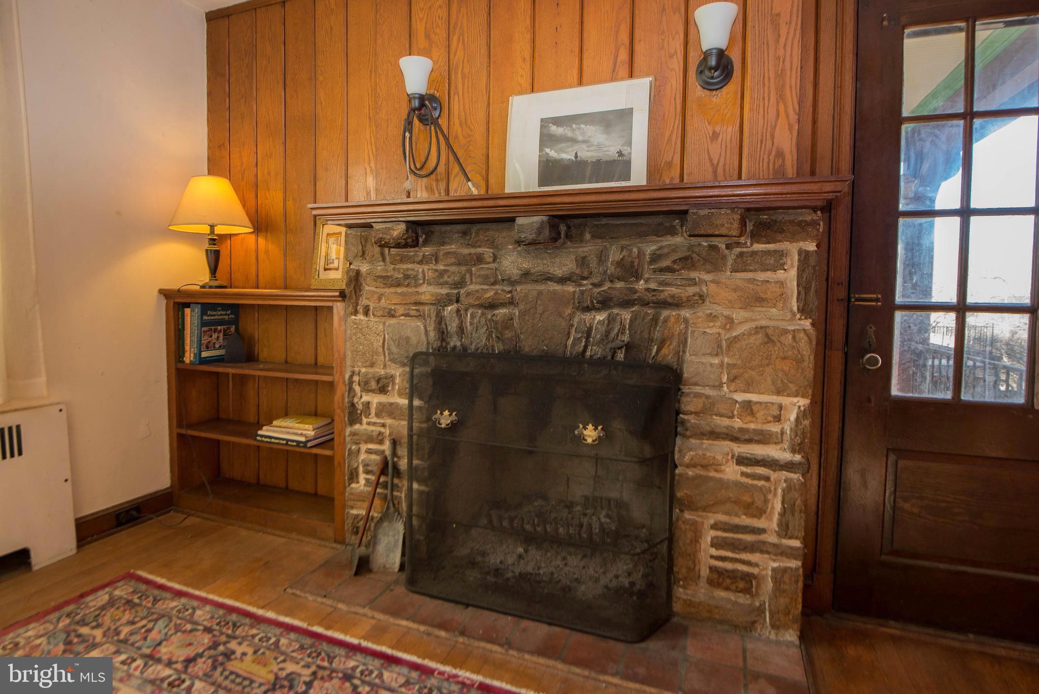 410 East Joppa Road Towson, MD 21286 - Photo 4 of 24 Stone-Built Wood Burning Fireplace