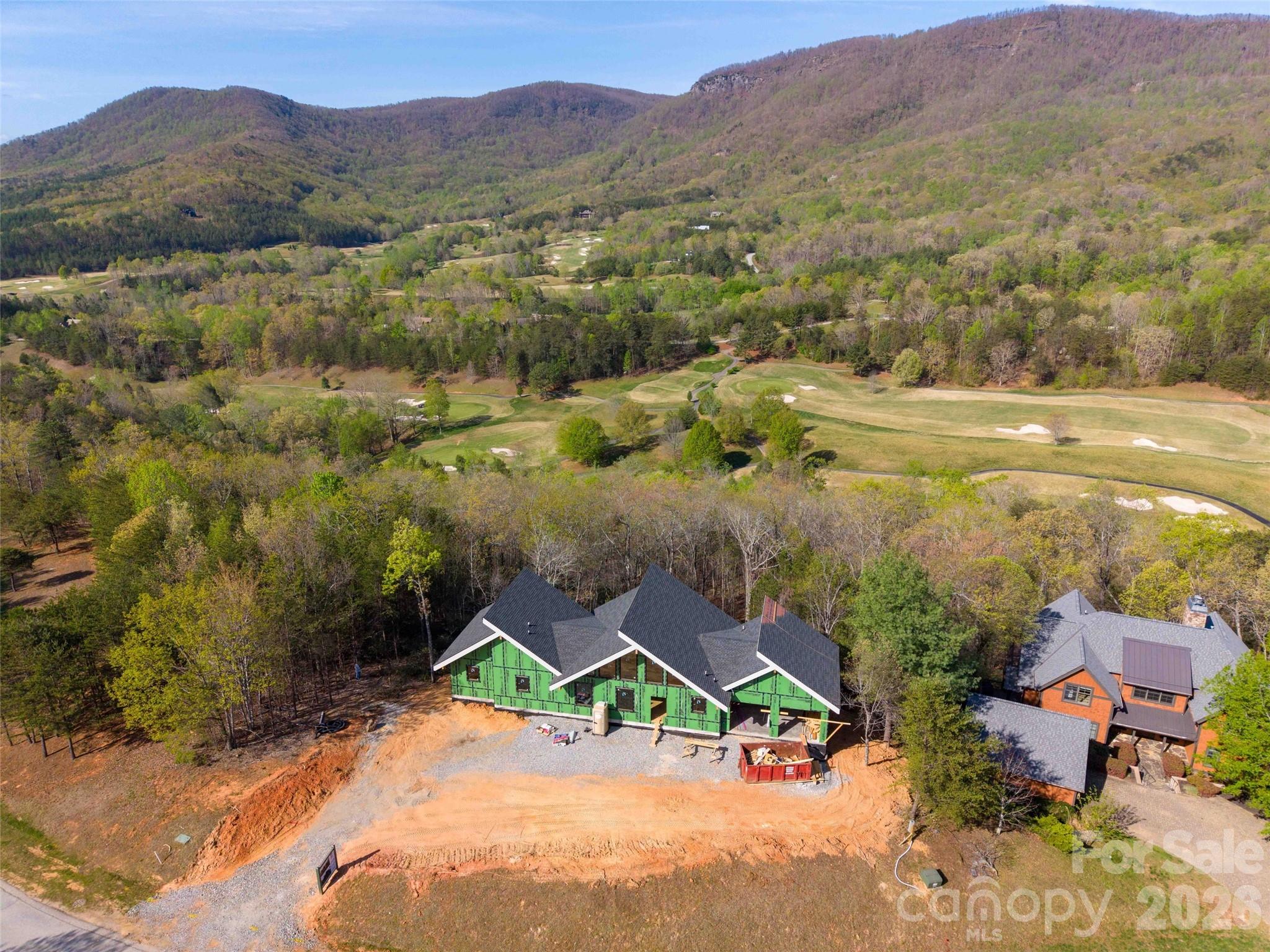 788 Deep Gap Farm Road East Mill Spring, NC 28756 - Photo 47 of 48 an aerial view of residential house with an outdoor space