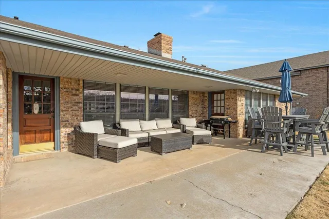 a view of living room with furniture