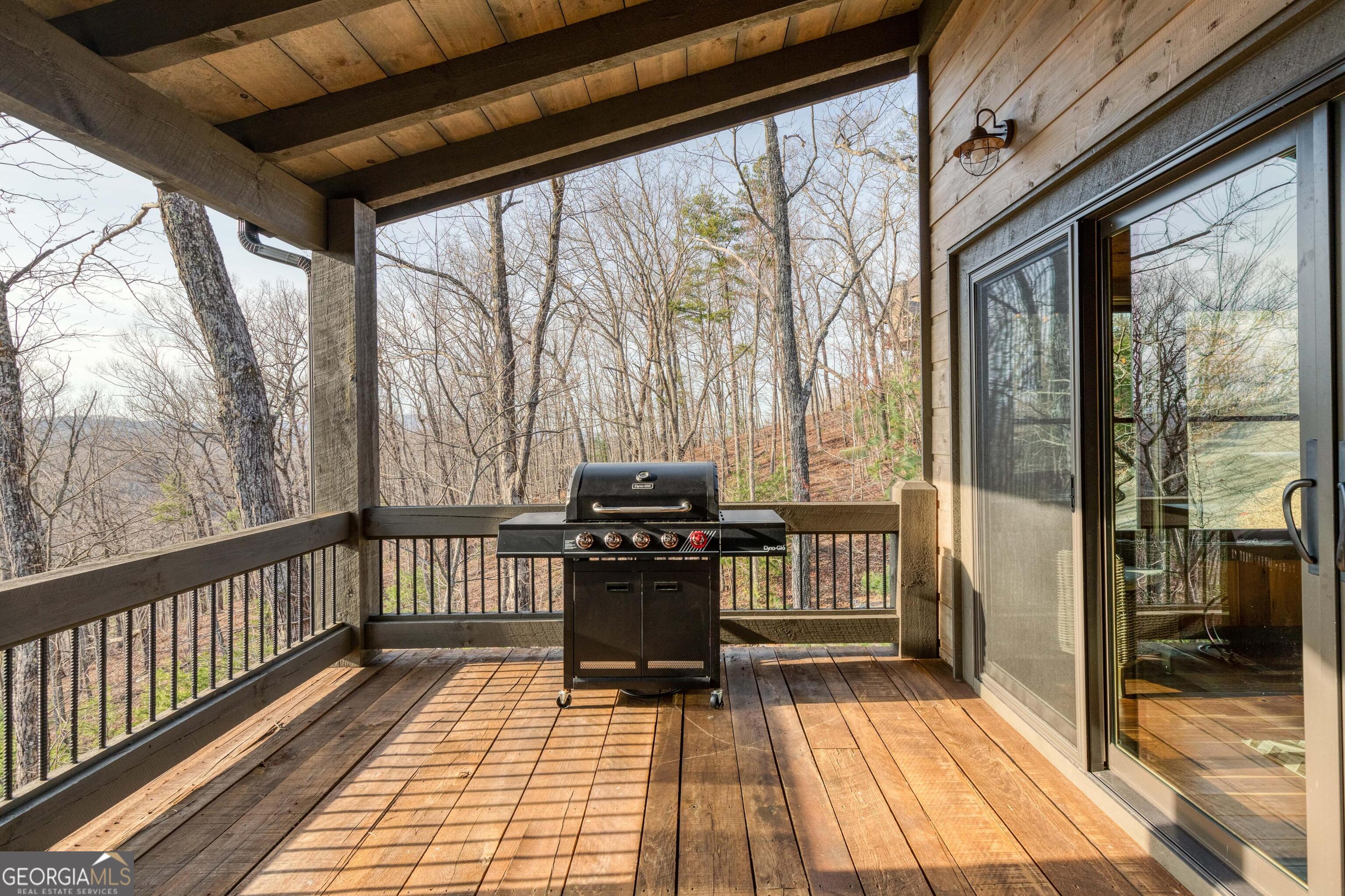 272 Heights Overlook Cherry Log, GA 30522 - Photo 15 of 33 a view of a chairs and table in the balcony