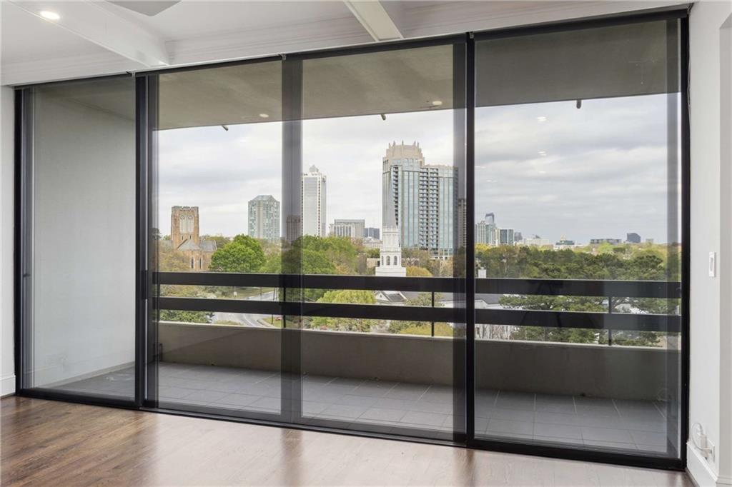 2660 Peachtree Road Northwest, Unit 13F Atlanta, GA 30305 - Photo 12 of 56 a view of a city from a window