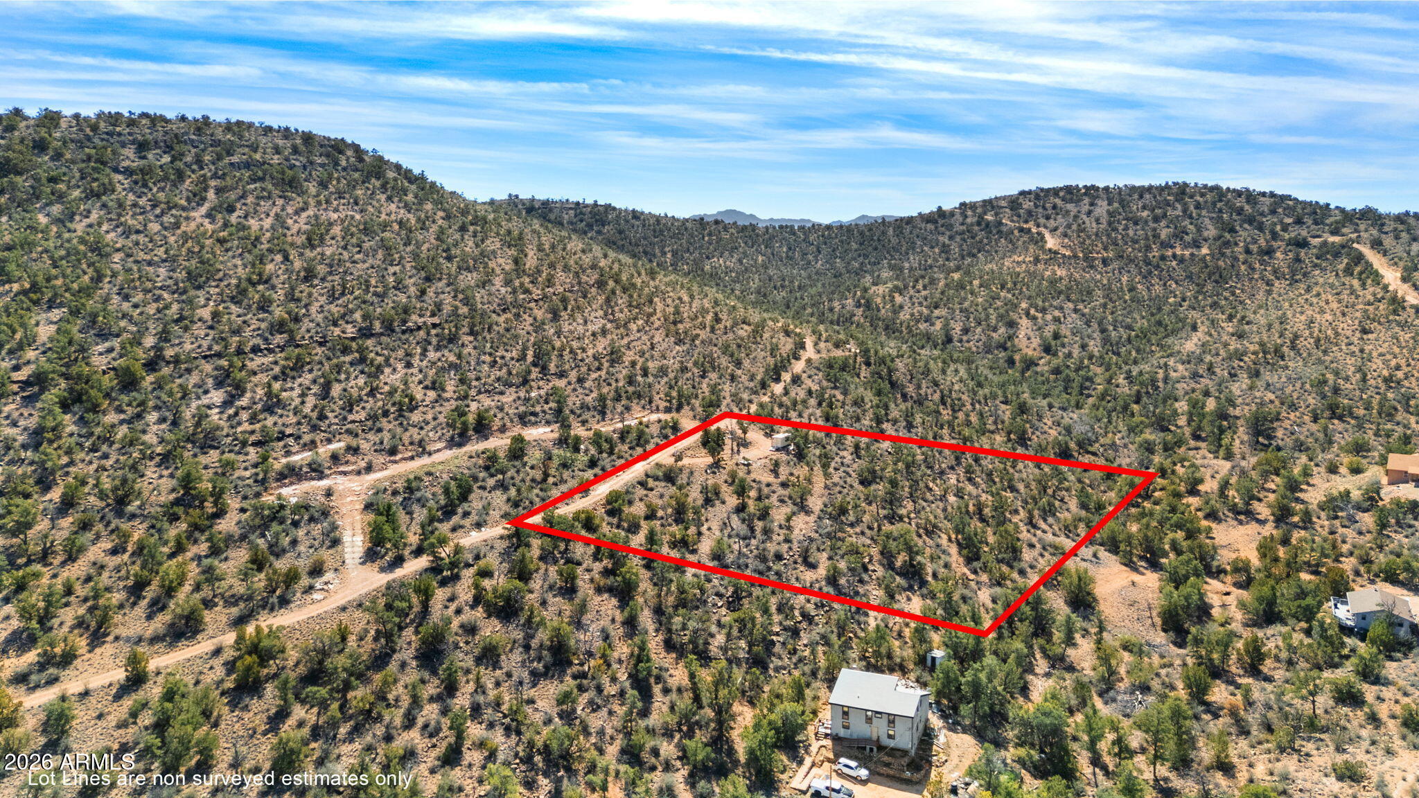 - West Hidden Canyon Road Chino Valley, AZ 86323 - Photo 14 of 19 14-Aerial (2) Lot Lines