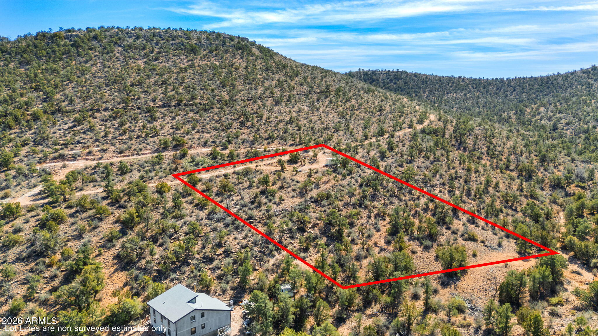 - West Hidden Canyon Road Chino Valley, AZ 86323 - Photo 16 of 19 16-Aerial (3) Lot Lines