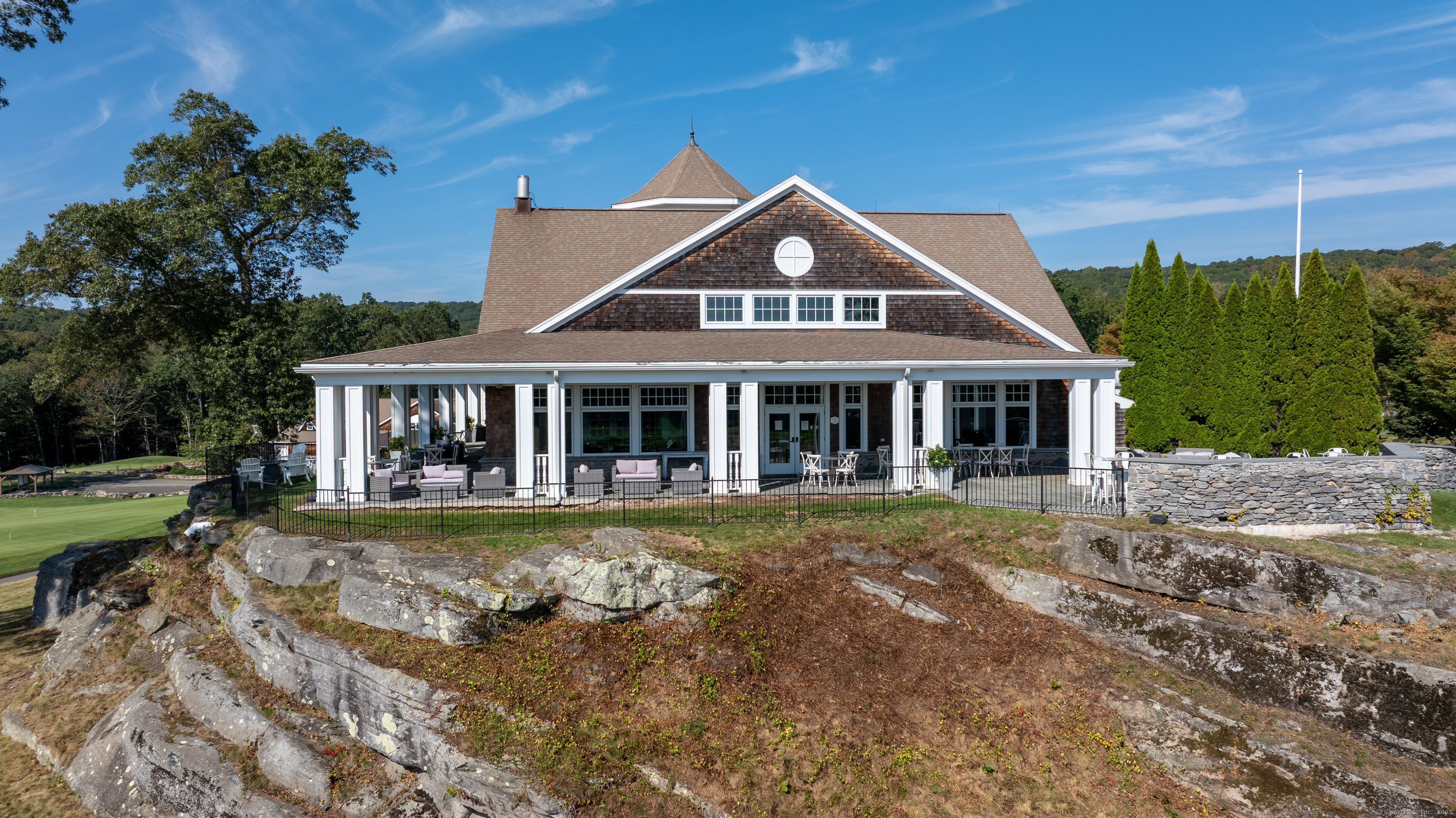 703 Fox Hopyard Road East Haddam, CT 06423 - Photo 21 of 38 a front view of a house with garden