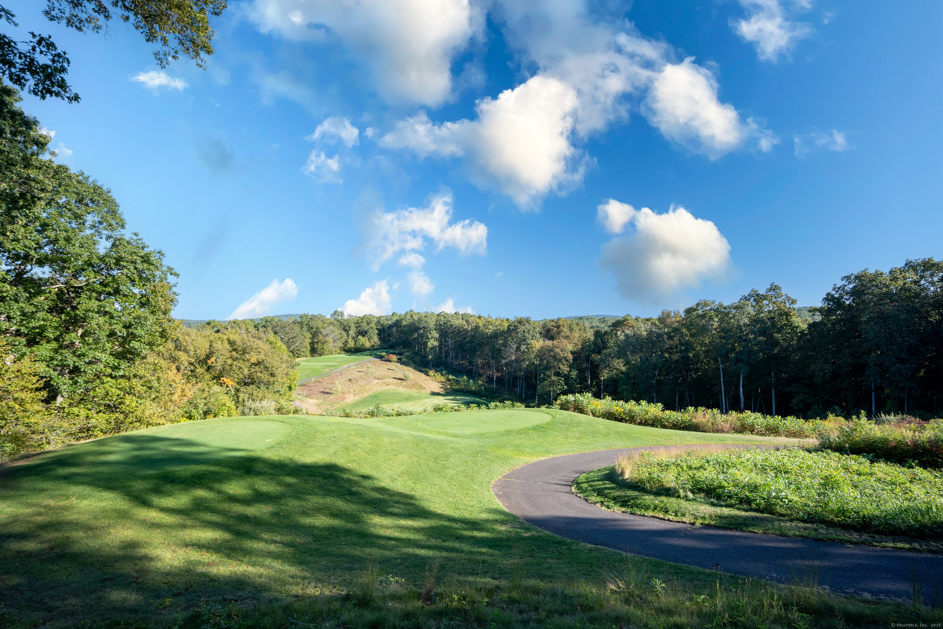 703 Fox Hopyard Road East Haddam, CT 06423 - Photo 26 of 38 a view of a golf course with a big yard