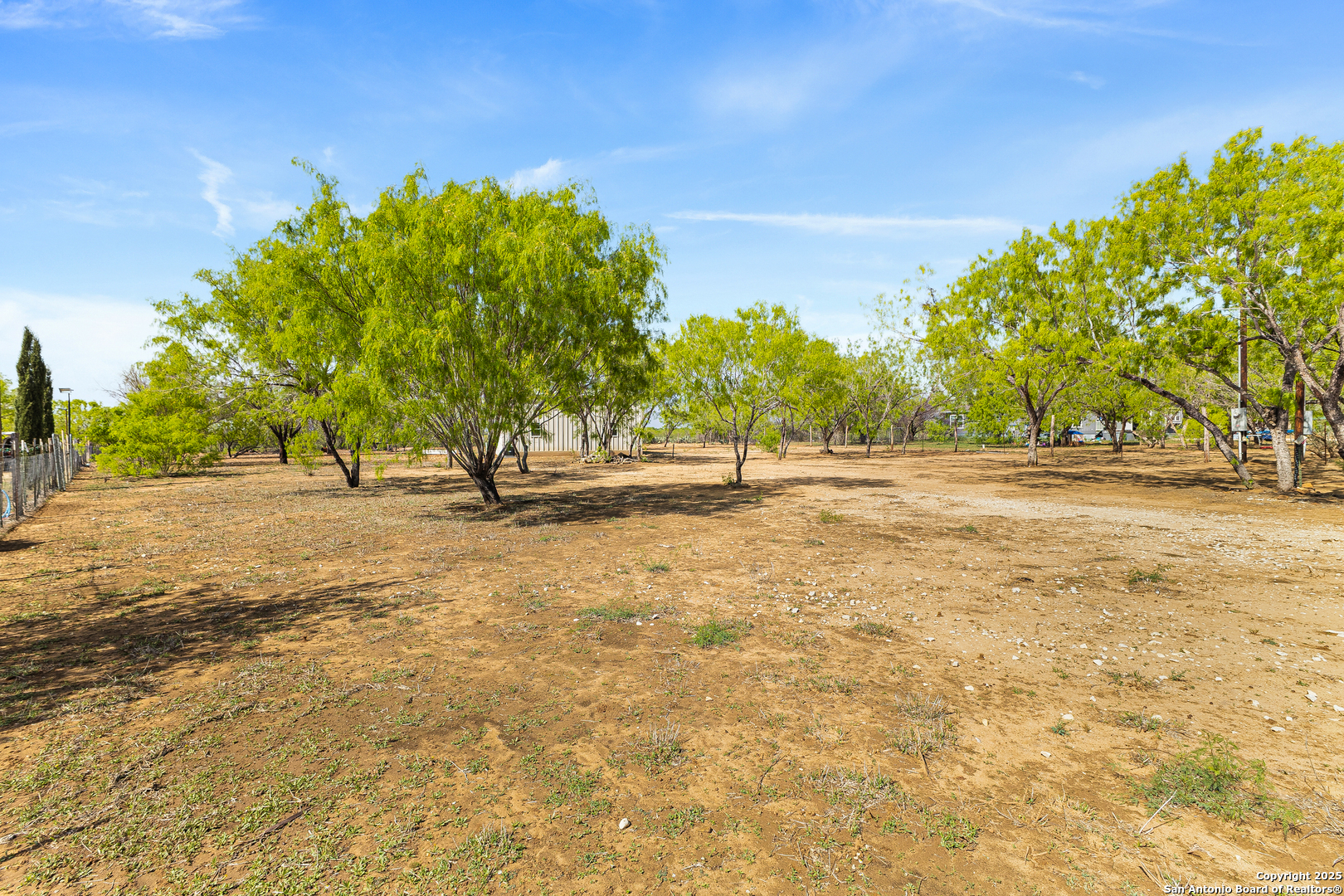 128 County Road 2672 Devine, TX 78016 - Photo 10 of 44 a view of dirt field with trees