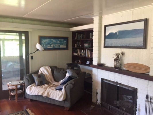 4161 Omao Road Koloa, HI 96756 - Photo 7 of 22 a living room with furniture and a fireplace