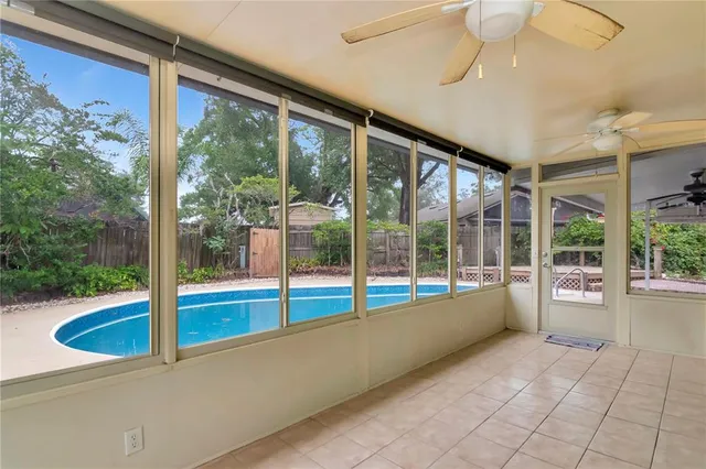 a view of a house with a patio