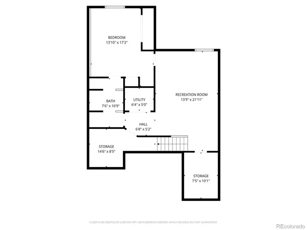 a picture of a floor plan