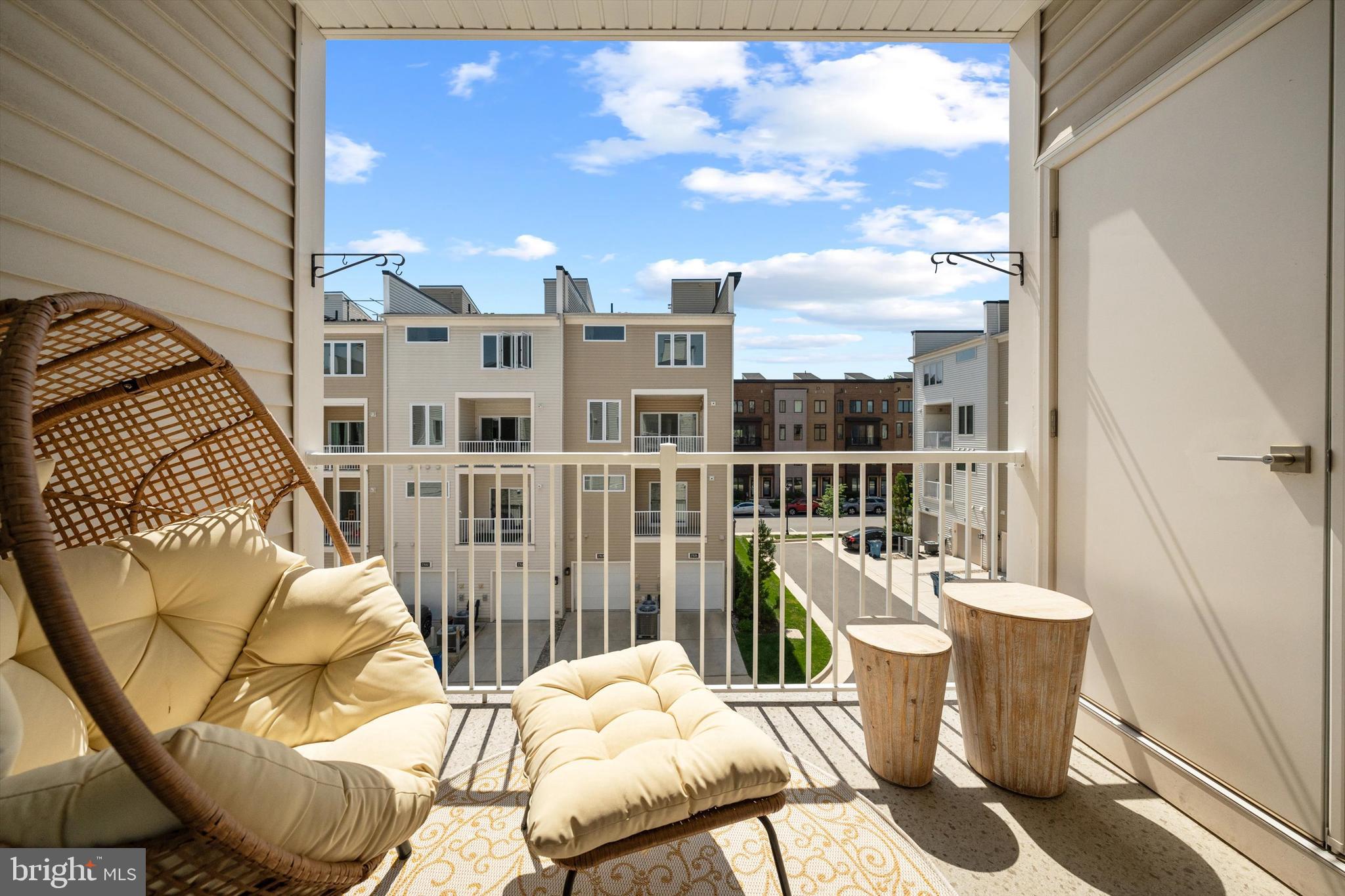 43179 Mongold Square Ashburn, VA 20148 - Photo 27 of 46 a view of a balcony with chairs