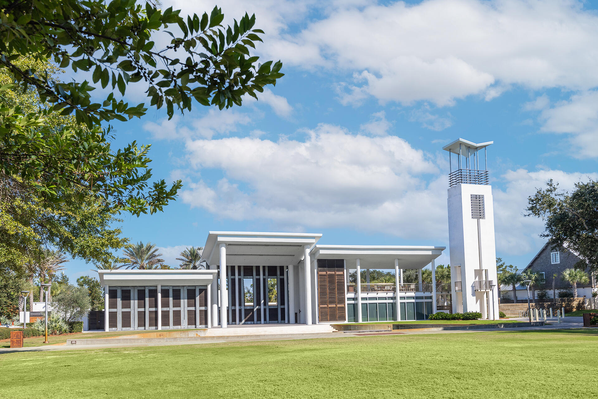 136 Georgetown Avenue, Unit E36 Inlet Beach, FL 32461 - Photo 17 of 54 front view of a house with a garden