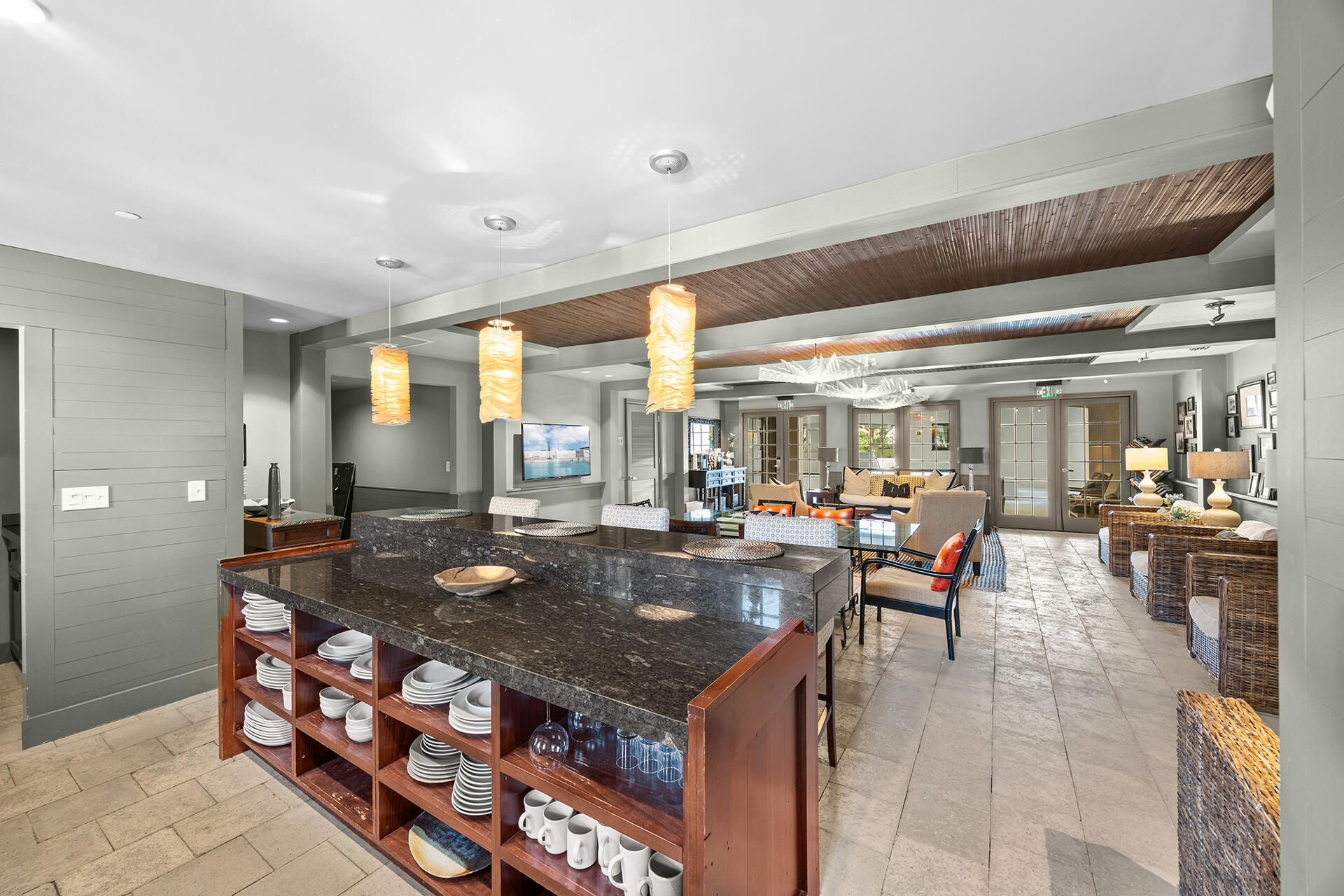 136 Georgetown Avenue, Unit E36 Inlet Beach, FL 32461 - Photo 20 of 54 a view of a dining room with furniture