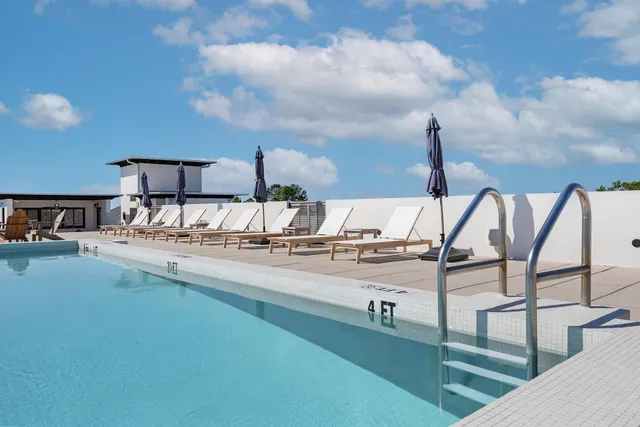 an aerial view of city