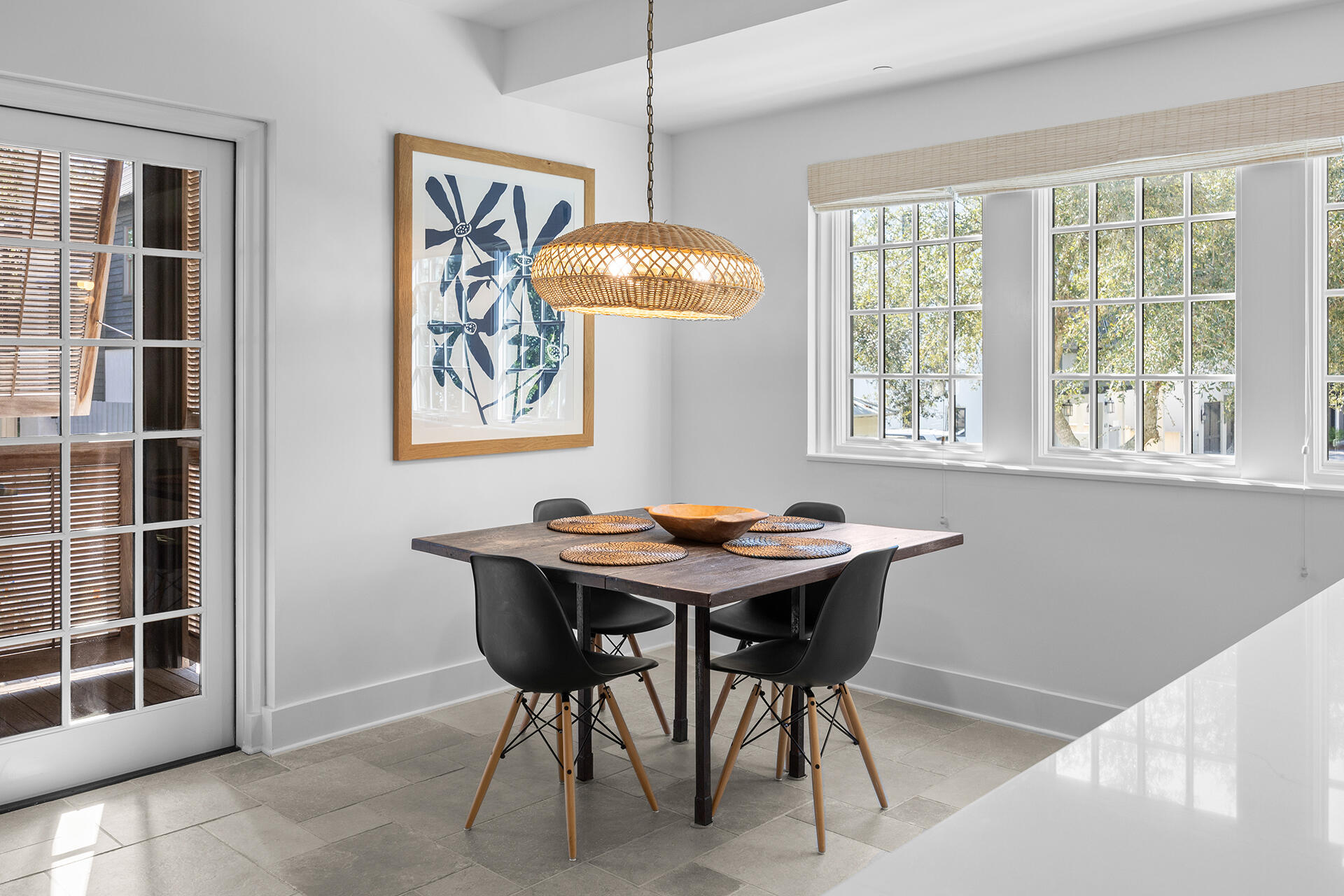136 Georgetown Avenue, Unit E36 Inlet Beach, FL 32461 - Photo 50 of 54 a view of a dining room with furniture and chandelier