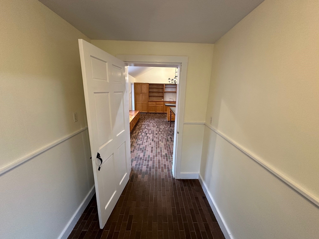 333 Dedham Street Dover, MA 02030 - Photo 10 of 24 a view of entryway with wooden floor