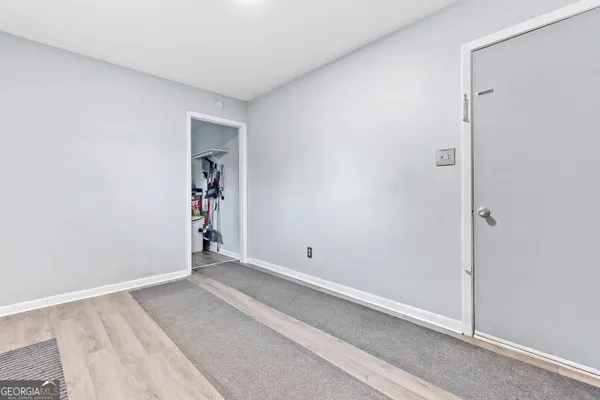 wooden floor in an empty room