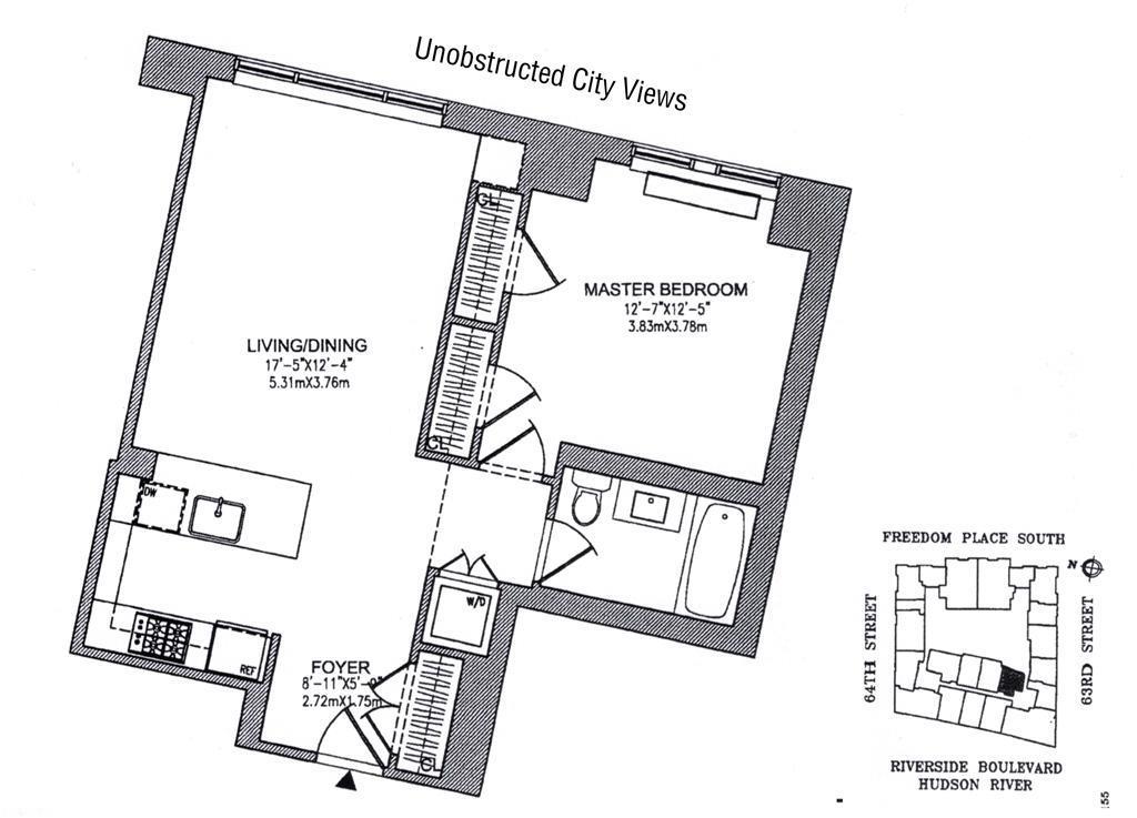 80 Riverside Boulevard, Unit 15K Manhattan, NY 10069 - Photo 9 of 9 Gallery Image 9