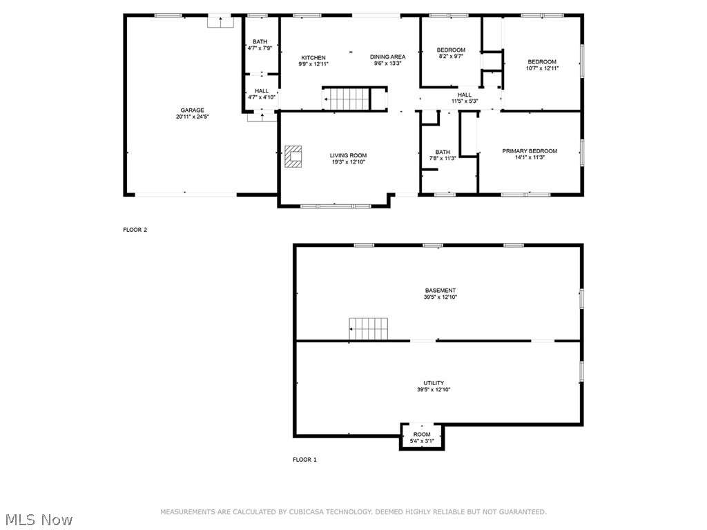 3331 Boyne Road Barberton, OH 44203 - Photo 22 of 22 Whole house floor plan