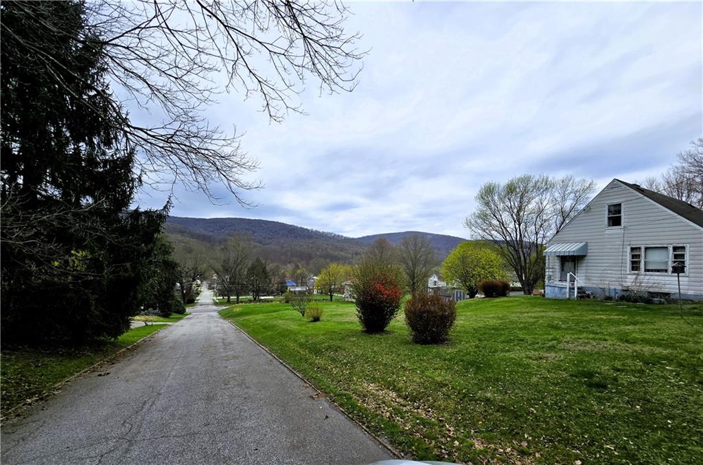 908 Walnut Street Bolivar, PA 15923 - Photo 5 of 25 a view of a house with a big yard and large trees