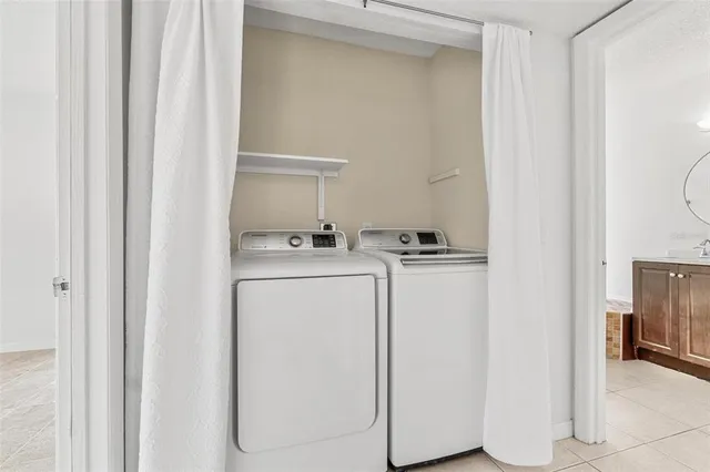 a room with storage and utility