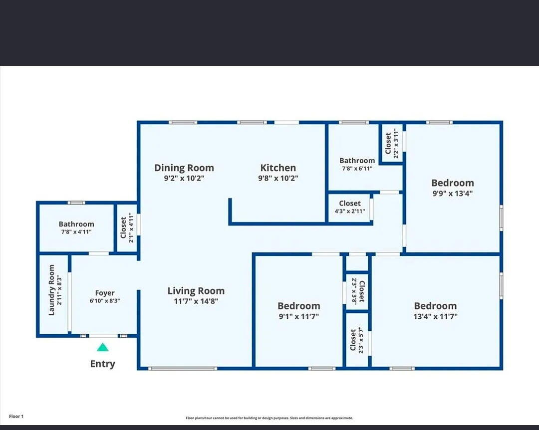 1143 Alderman Street Northeast Aiken, SC 29801 - Photo 17 of 17 Floor Plan
