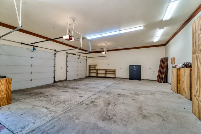 a view of a pathway with a park