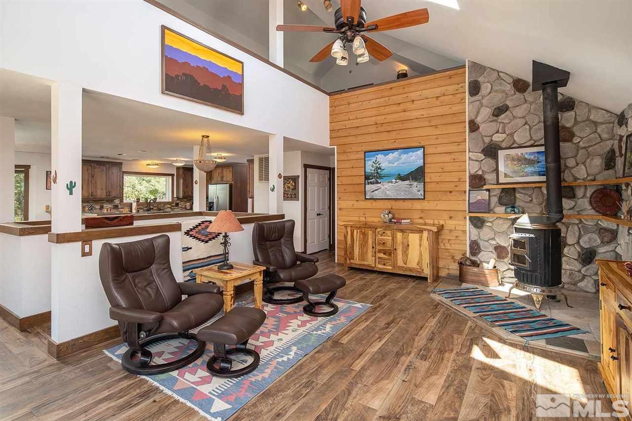 21530 Sazarac Road Reno, NV 89521 - Photo 10 of 30 a living room with furniture and wooden floor