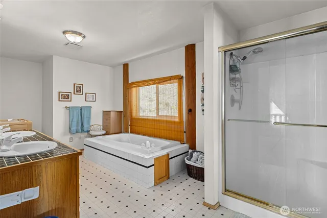 a view of a ocean with beach