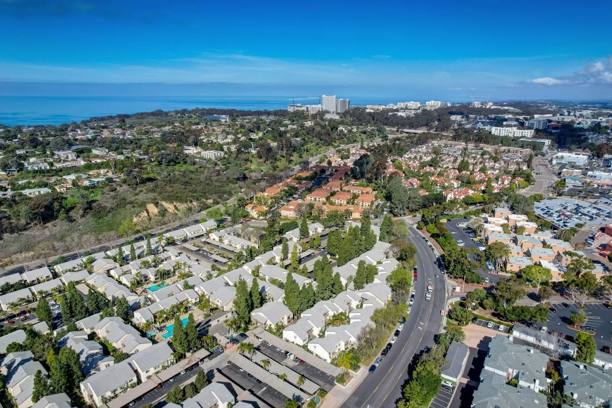 8524 Via Mallorca, Unit C La Jolla, CA 92037 - Photo 33 of 36 an aerial view of multiple house