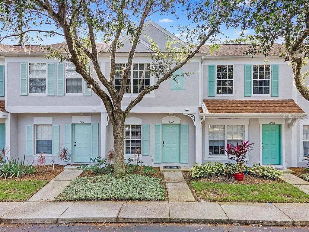 front view of house with a yard