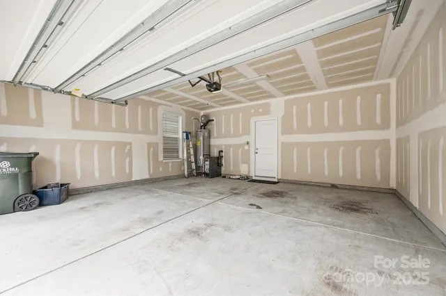 a view of a house with a garage