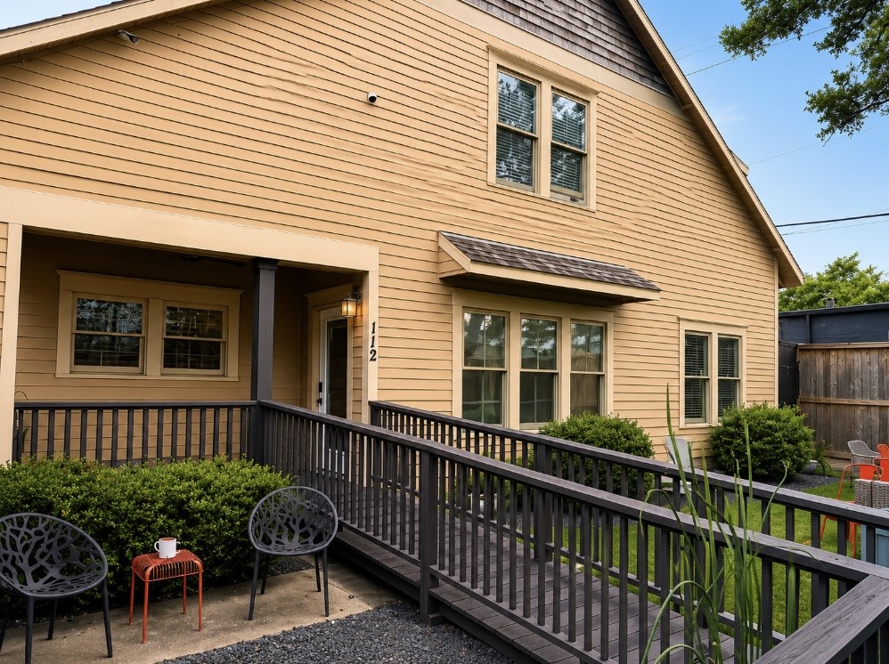 945 Harvard Street Houston, TX 77008 - Photo 24 of 47 Perfect blend of style and accessibility in this thoughtfully designed 10th Street bungalow, featuring ADA-compliant elements ideal for multigenerational living.